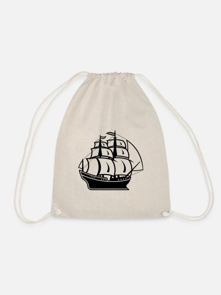 Piratenschiff - Turnbeutel - Natur