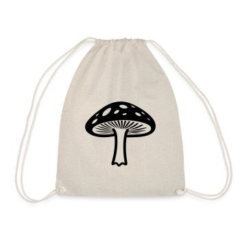 mushroom - Drawstring Bag - nature - Front