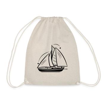 Bateau a voile - Sac de sport léger - nature - Devant