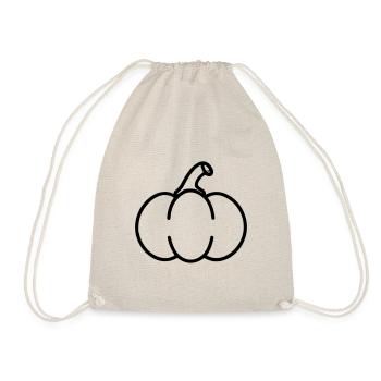 pumpkin - Drawstring Bag - nature - Front
