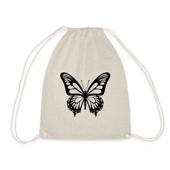 Butterfly - Drawstring Bag - nature - Front