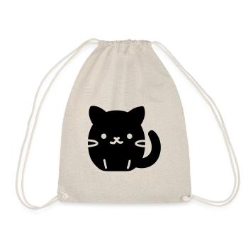 Katze - Turnbeutel - Natur - Vorne