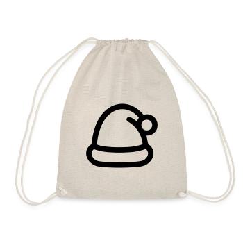 bonnet de noel - Sac de sport léger - nature - Devant