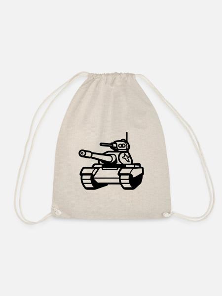 Panzer - Turnbeutel - Natur
