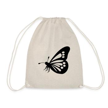 Schmetterling - Turnbeutel - Natur - Vorne