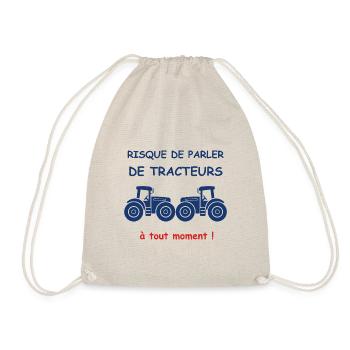 tracteur - Sac de sport léger - nature - Devant