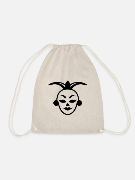 Clown - Turnbeutel - Natur