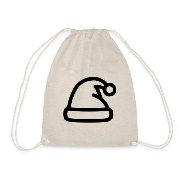 bonnet de noel - Sac de sport léger - nature - Devant