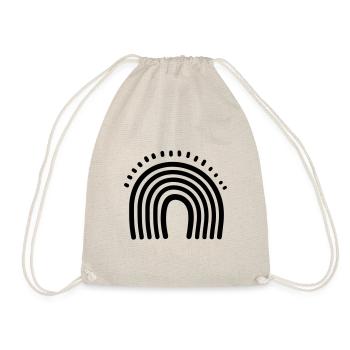 Rainbow - Drawstring Bag - nature - Front