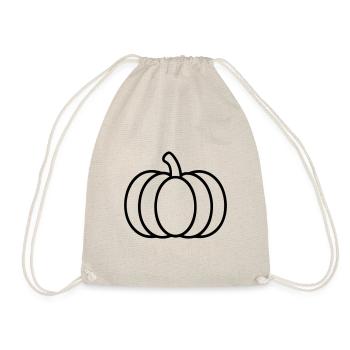 pumpkin - Drawstring Bag - nature - Front