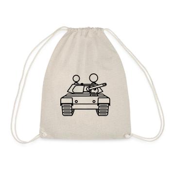tank - Sac de sport léger - nature - Devant
