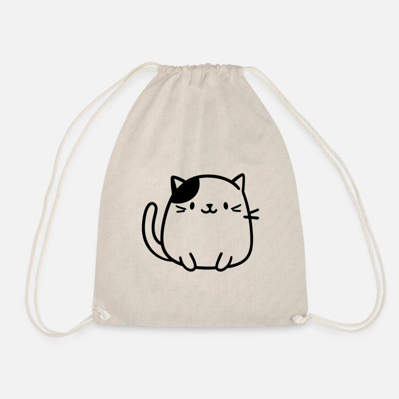 Katze - Turnbeutel - Natur