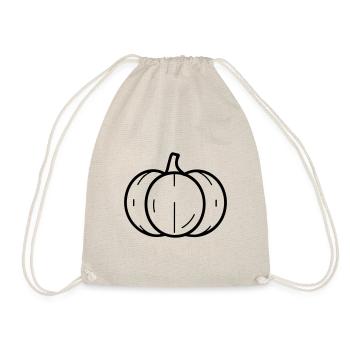 citrouille - Sac de sport léger - nature - Devant