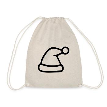 bonnet de noel - Sac de sport léger - nature - Devant