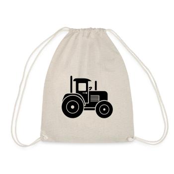 Traktor - Turnbeutel - Natur - Vorne