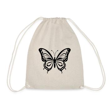 Butterfly - Drawstring Bag - nature - Front