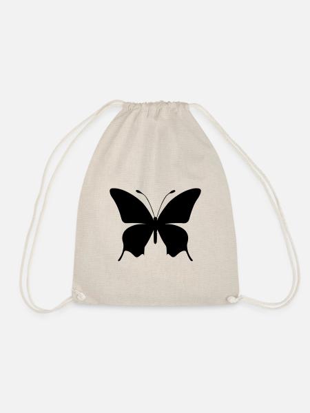 Kleiner Schmetterling - Turnbeutel - Natur