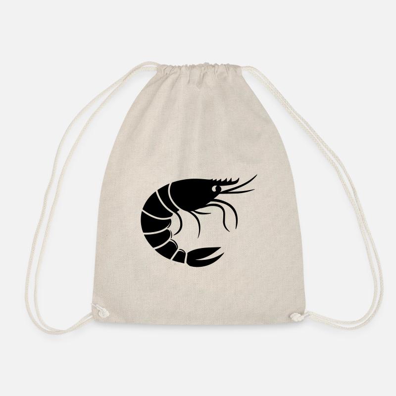 Crevette - Sac de sport léger - nature