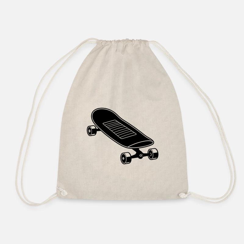 Skateboard - Turnbeutel - Natur