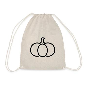 citrouille - Sac de sport léger - nature - Devant