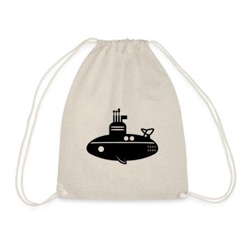 U-Boot-Boot - Turnbeutel - Natur - Vorne