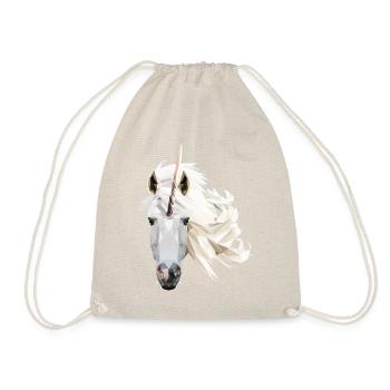 Unicorn - Drawstring Bag - nature - Front