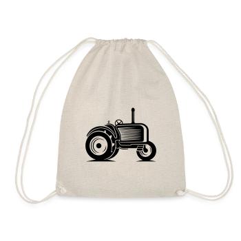 Traktor - Turnbeutel - Natur - Vorne