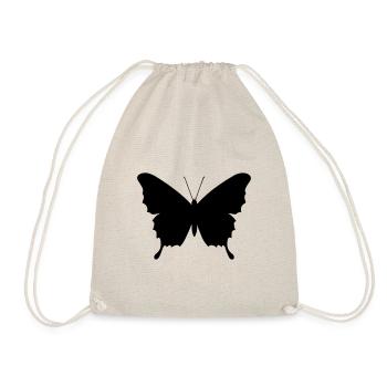 Kleiner Schmetterling - Turnbeutel - Natur - Vorne