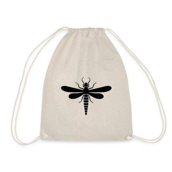 Libelle - Turnbeutel - Natur - Vorne