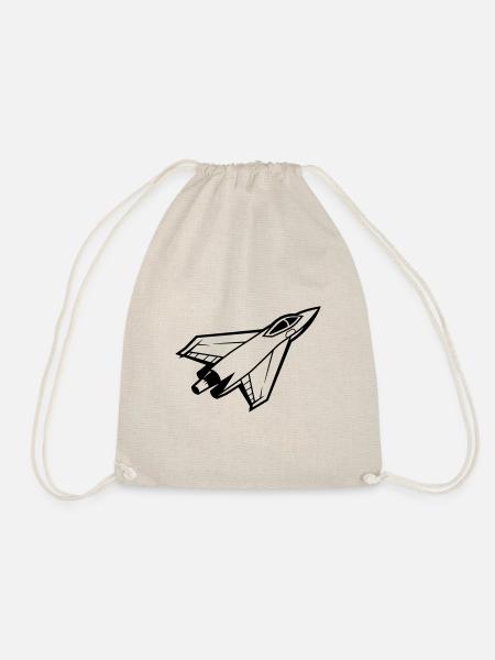 Avion de chasse - Sac de sport léger - nature