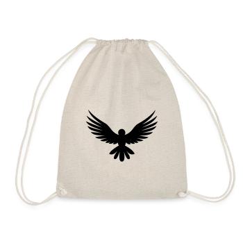 hawk - Drawstring Bag - nature - Front