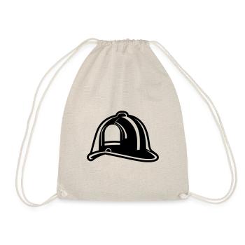 Firefighter's helmet - Drawstring Bag - nature - Front