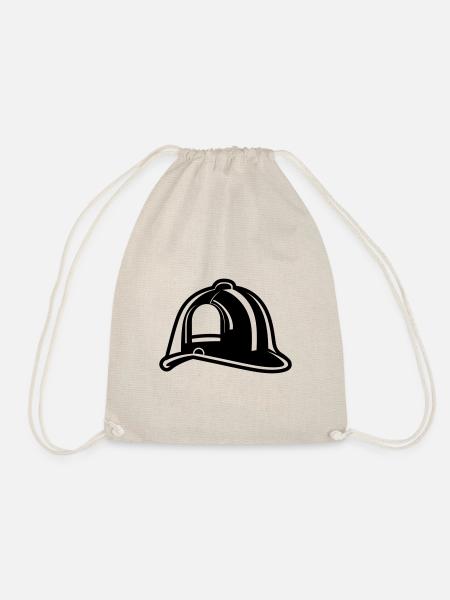 Feuerwehrhelm - Turnbeutel - Natur