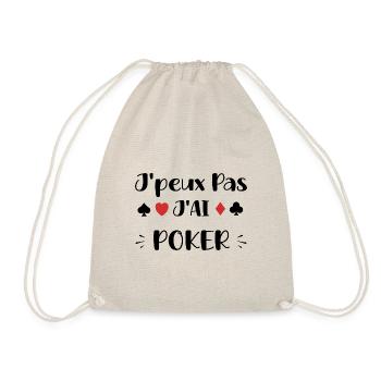 poker - Sac de sport léger - nature - Devant