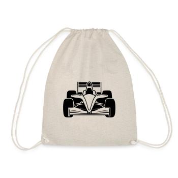 Race car - Drawstring Bag - nature - Front