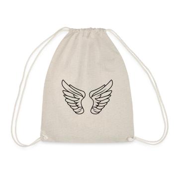 Ailes d'ange - Sac de sport léger - nature - Devant