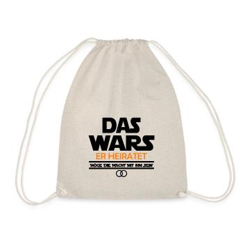 DAS WARS JUNGGESELLENABSCHIED - Turnbeutel - Natur - Vorne
