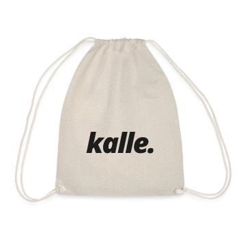 T-shirt Kalle Grabowski, idée cadeau rigolo - Sac de sport léger - nature - Devant