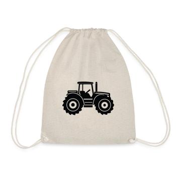 Traktor - Turnbeutel - Natur - Vorne