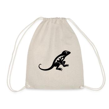 Lizard - Drawstring Bag - nature - Front