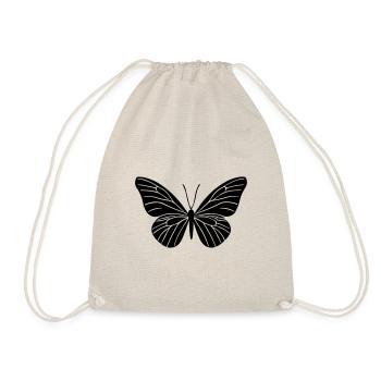 Kleiner Schmetterling - Turnbeutel - Natur - Vorne