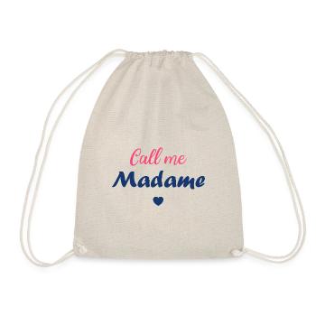 call me madame - Sac de sport léger - nature - Devant