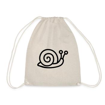 Snail - Drawstring Bag - nature - Front