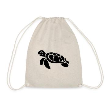 tortoise - Drawstring Bag - nature - Front