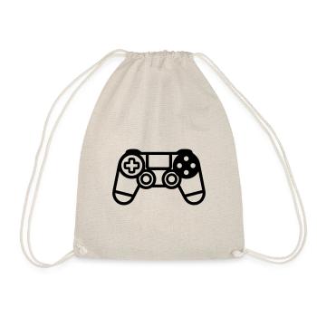 Video games controller - Drawstring Bag - nature - Front