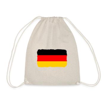 Drapeau de l’Allemagne Drapeau allemand Used Look Home - Sac de sport léger - nature - Devant