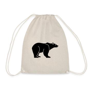 Polar bear - Drawstring Bag - nature - Front