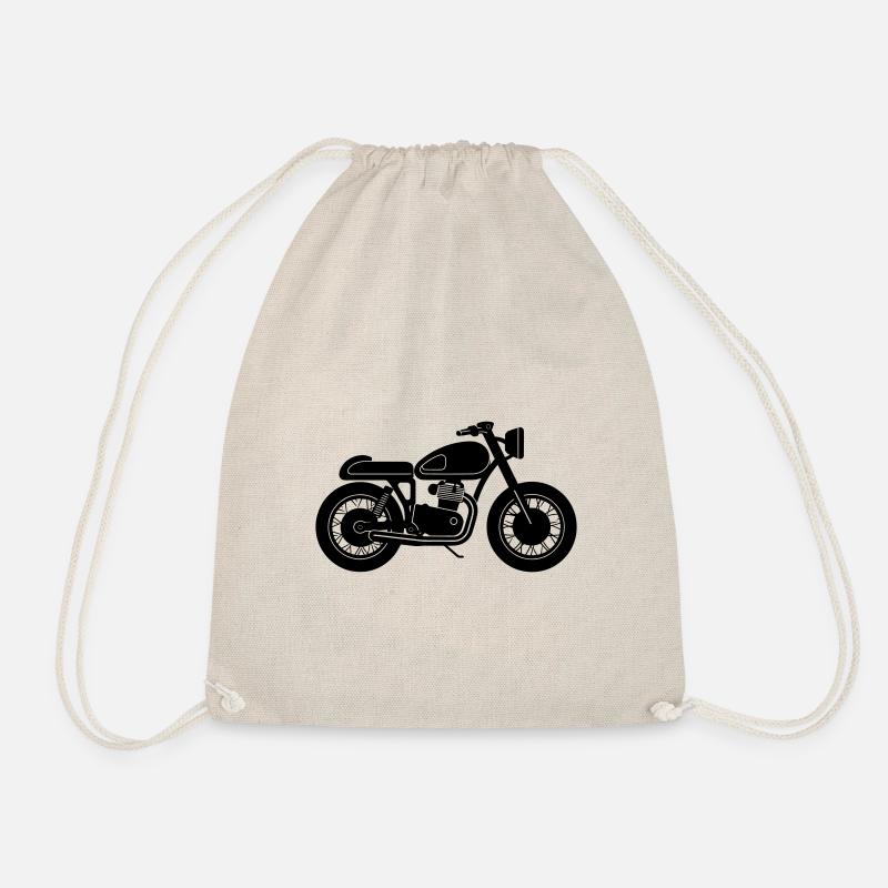 Motorrad - Turnbeutel - Natur