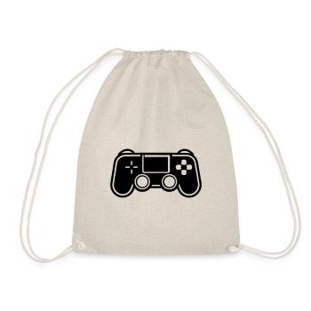 Video games controller - Drawstring Bag - nature - Front
