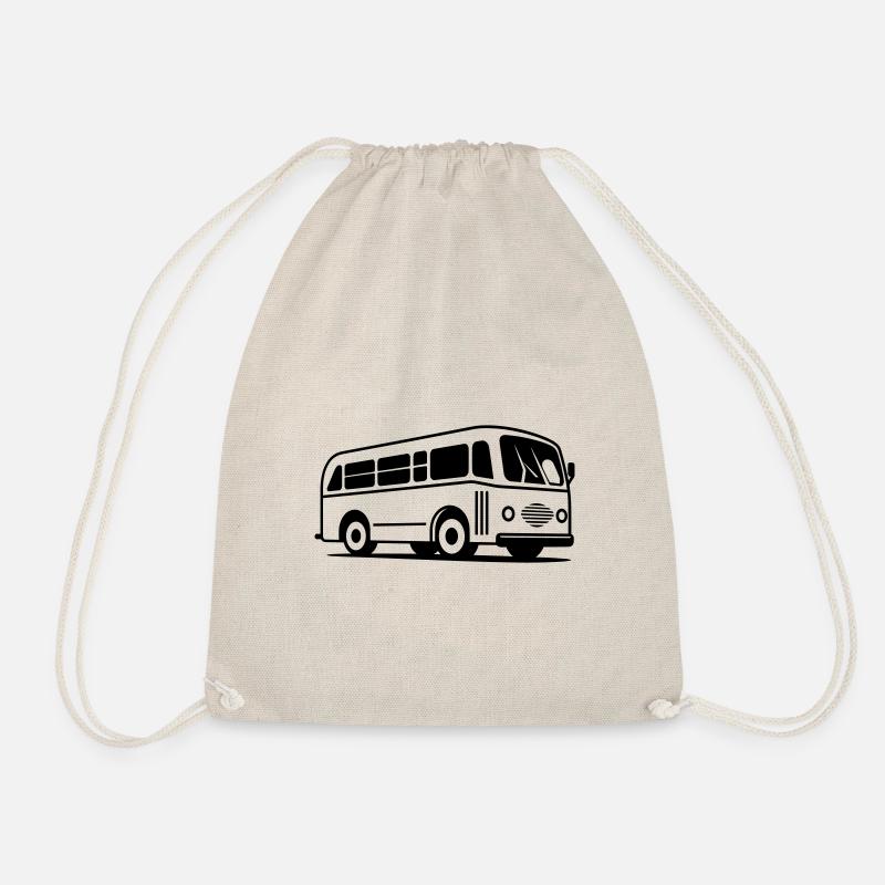 Bus - Turnbeutel - Natur